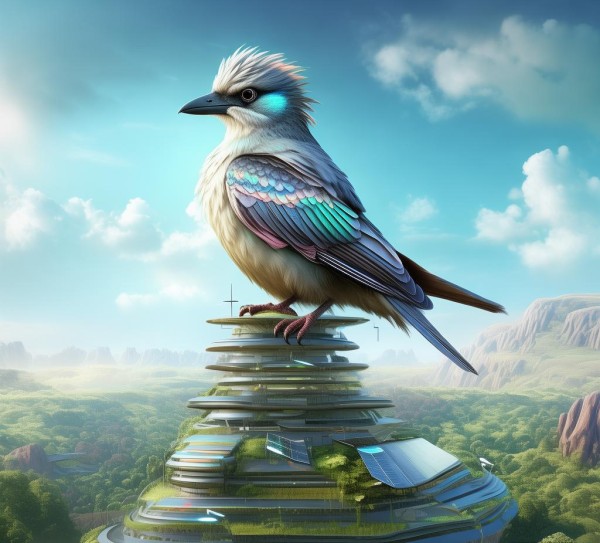 智慧鸟,科技与可持续的未来 智慧鸟,科技与可持续的未来