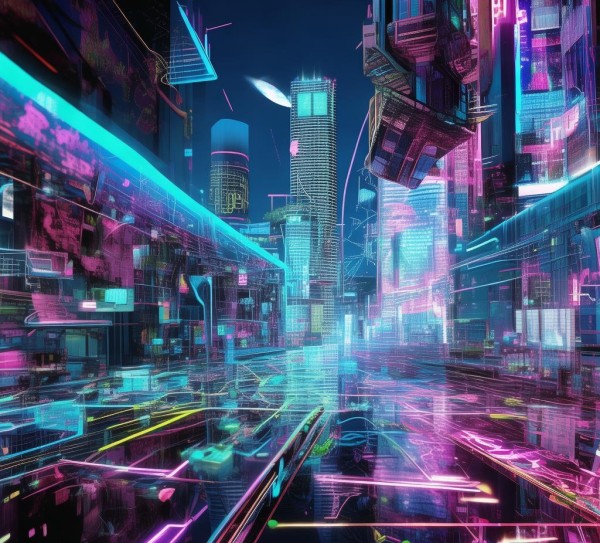 科技未来视觉盛宴，科技动态图