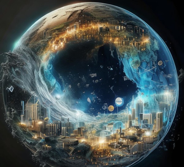 科技动态图,从疫情到量子计算,人类文明的转折点