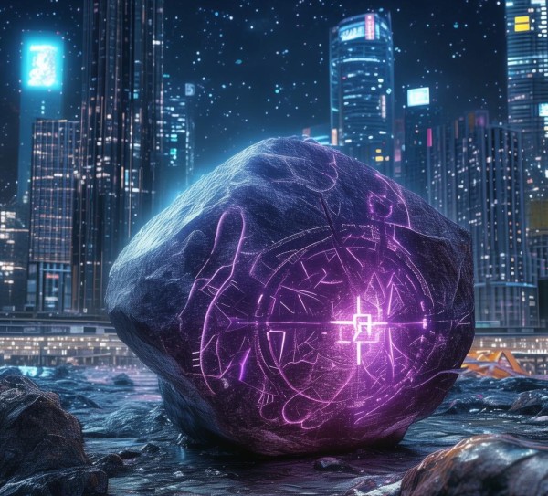 科技动态壁纸——基于石头材质的创新设计