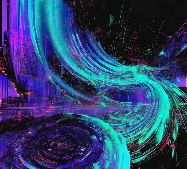 黑科技动态壁纸素材，炫酷科技与艺术的完美结合