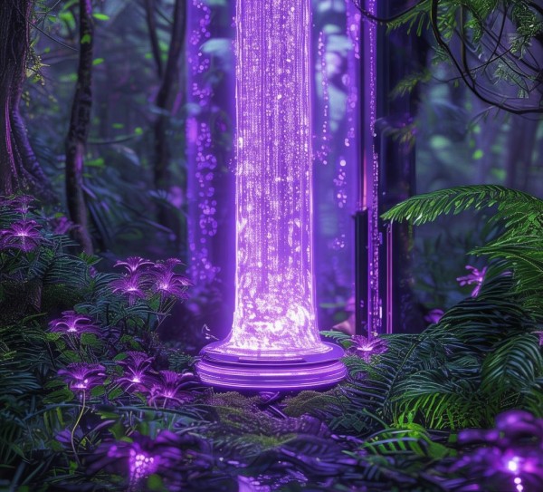 科技与自然，紫色密码