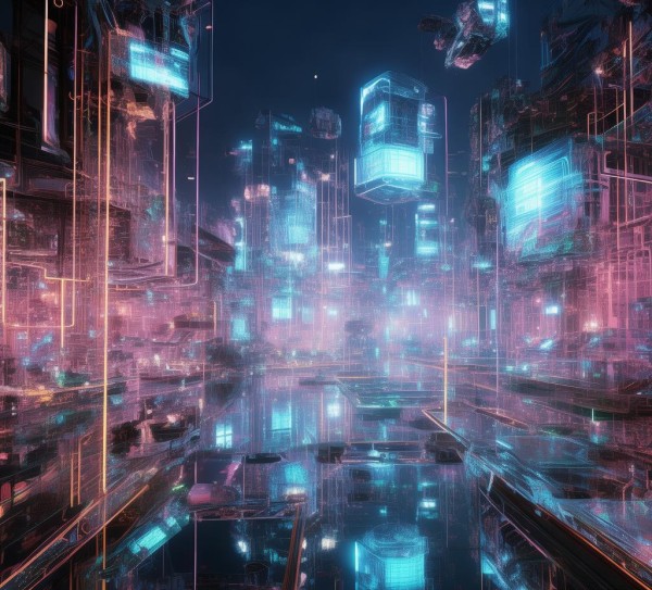 神秘的数字世界,现代科技服务业的视觉盛宴 神秘的数字世界,现代科技服务业的视觉盛宴
