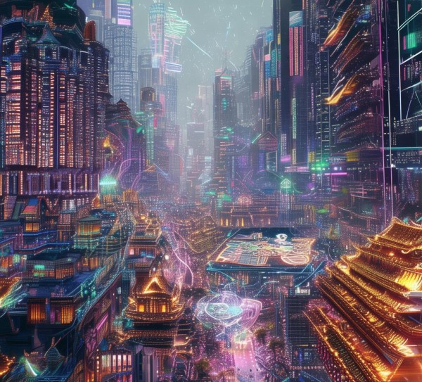 星河科技与文化交融的未来之光