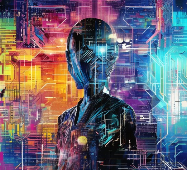 数字科技时代,海报制作,创新与创新相遇