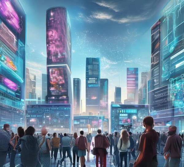 未来3年，科技与社会共生协同，携手共创未来。
