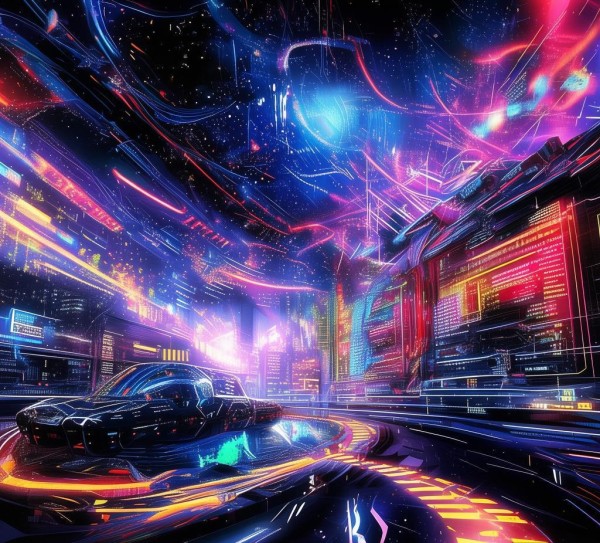 炫酷黑科技动态背景图,从科幻到未来,震撼你的未来科技大片!