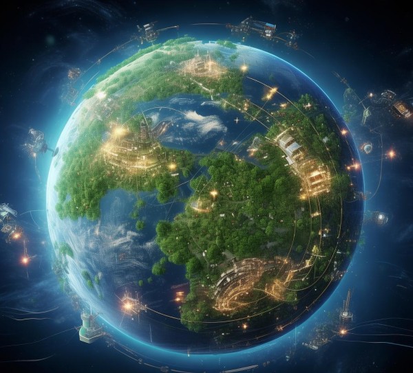 地球卫星科技，从通信到生态，从工业到生活，守护地球的绿色家园
