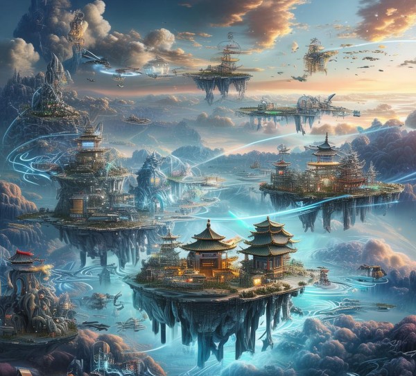 修仙科技，从神话到现实的动态图谱