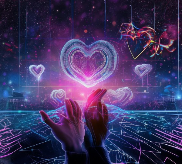 科技与爱情，我与现任男友的科技动态壁纸