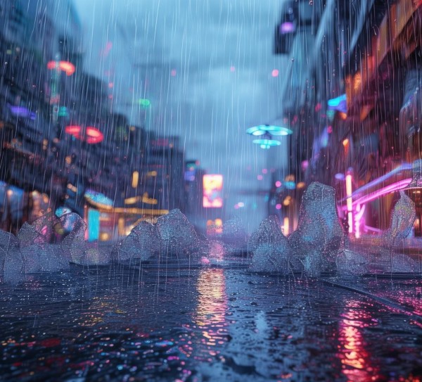 雨滴科技科技生活新体验壁纸下载