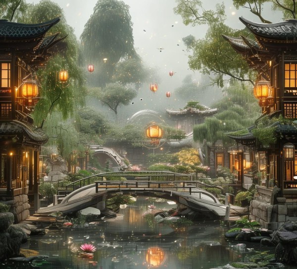 探索科技与艺术融合的古风艺术新天地