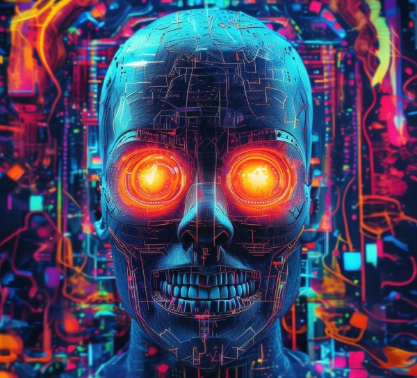 黑暗科技的表情包视觉盛宴，未来智慧之光！