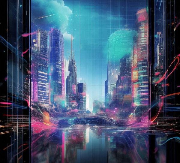 竖版科技动态背景图素材 竖版科技动态背景图素材